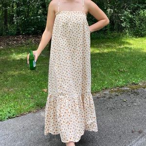 We Wore What floral maxi dress
